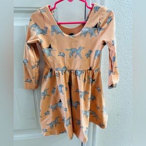 Monica & Andy Animal Print Kids Dress